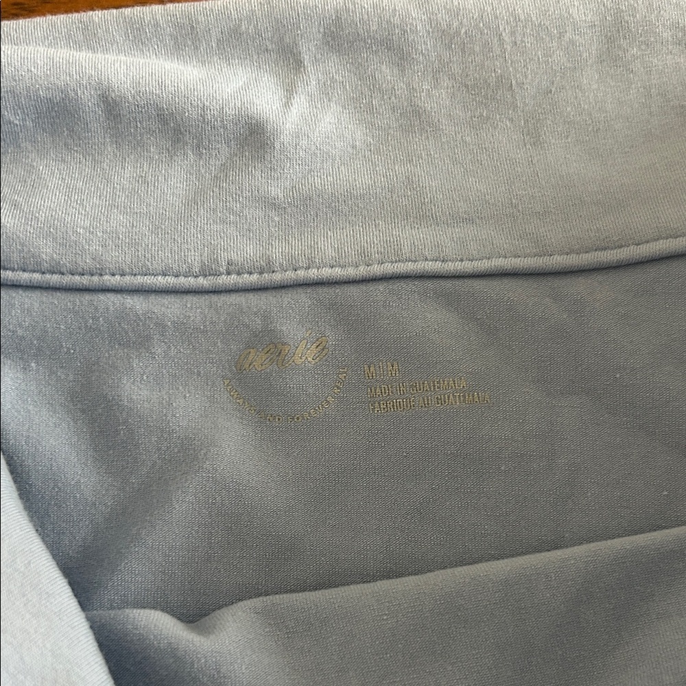 Aerie Sky Blue Casual Top - Picture 3 of 3